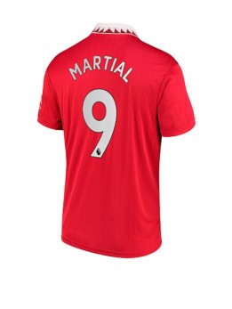 Manchester United Anthony Martial #9 Heimtrikot 2022-23 Kurzarm